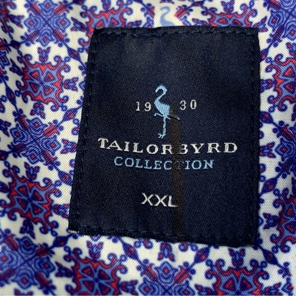 TailordByrd Twill Drawstring Modern Fit in Blue - Picture 4 of 6